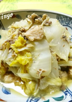 手間いらず♡白菜のうま煮~サバ水煮缶~-レシピのメイン写真