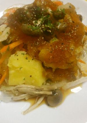 簡単♪じゃがいもとしめじのサラダ-レシピのメイン写真
