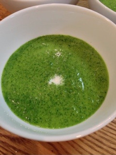 綺麗色ほうれん草のクリームスープ-レシピのメイン写真