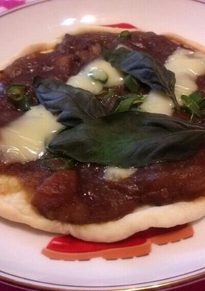 簡単トースターでカレーピザ-レシピのメイン写真