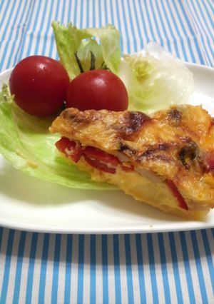 キッシュ風たまご焼き-レシピのメイン写真