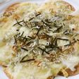 餃子の皮で簡単♪ちりめん餅ピザ