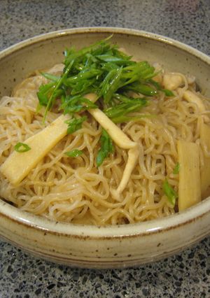 ダイエットの味方・糸こんにゃくの山椒炒め-レシピのメイン写真