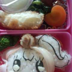 キャラ弁　みらいっち（たまごっち）-レシピのメイン写真