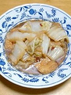 油揚げと白菜の炒め煮-レシピのメイン写真