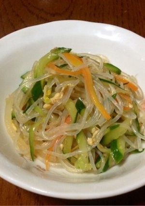 春雨サラダ❇︎酢橘ドレッシング❇︎-レシピのメイン写真