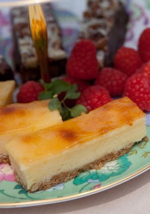 チェダーチーズケーキ-レシピのメイン写真