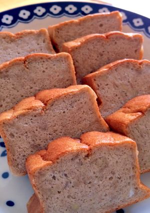 ふわふわ☆バナナのヘルシーケーキ-レシピのメイン写真