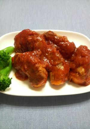 リンゴの豚肉巻き-レシピのメイン写真