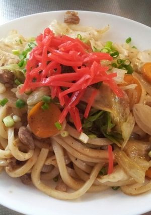 出汁が効いてるやきうどん！-レシピのメイン写真
