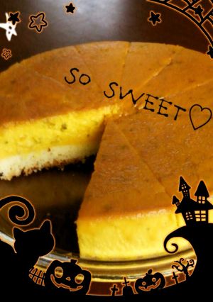 かぼちゃプリンケーキ-レシピのメイン写真
