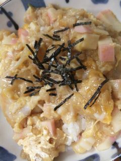 簡単 美味しい たぬき丼 卵 揚げ玉-レシピのメイン写真