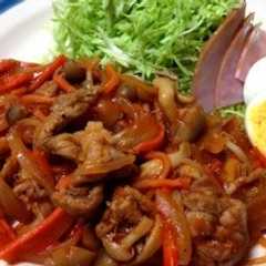 รูปของ お弁当にも★豚肉のケチャップ炒め