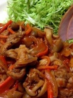 お弁当にも★豚肉のケチャップ炒め-レシピのメイン写真