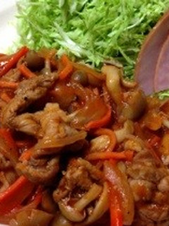 お弁当にも★豚肉のケチャップ炒め-レシピのメイン写真
