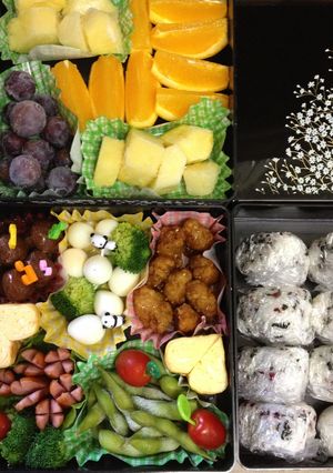 運動会のお弁当 2013　　覚書-レシピのメイン写真
