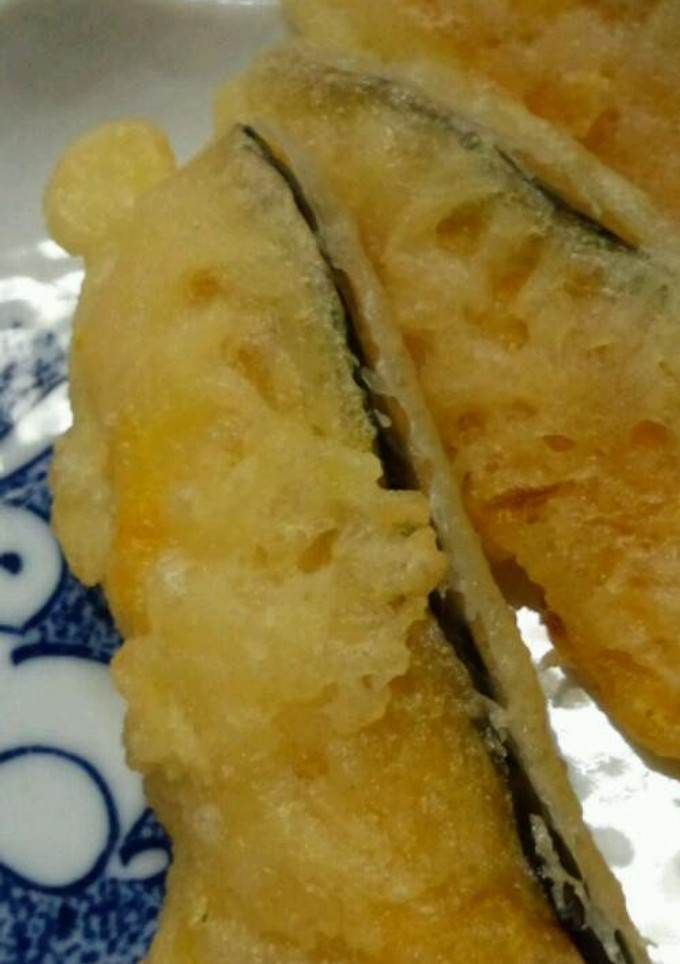 揚げずにかぼちゃの天ぷら-レシピのメイン写真
