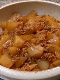 ピリ辛 大根のそぼろ煮-レシピのメイン写真