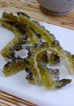 ✿ゴーヤピール✿(お茶菓子・お干菓子)-レシピのメイン写真