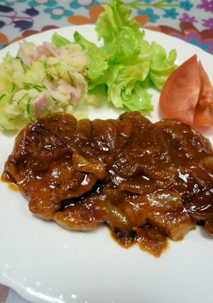 ママのポークチャップ-レシピのメイン写真