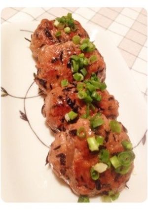 リメイク☆ひじきの煮物で豚つくね☆-レシピのメイン写真