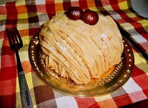 モンブランのアントルメ(ホールケーキ)-レシピのメイン写真