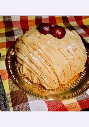 モンブランのアントルメ(ホールケーキ)-レシピのメイン写真