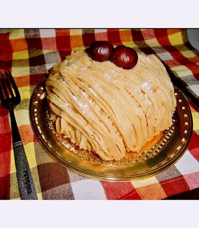 モンブランのアントルメ(ホールケーキ)-レシピのメイン写真