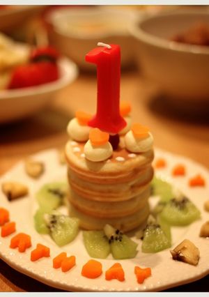1歳の誕生日ケーキ-レシピのメイン写真