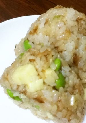 おかかチーズおにぎり-レシピのメイン写真
