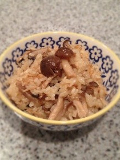 木のこの炊き込みご飯-レシピのメイン写真