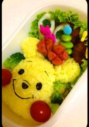 プーさん♡キャラ弁-レシピのメイン写真