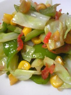 桜えびと野菜の炒め物-レシピのメイン写真