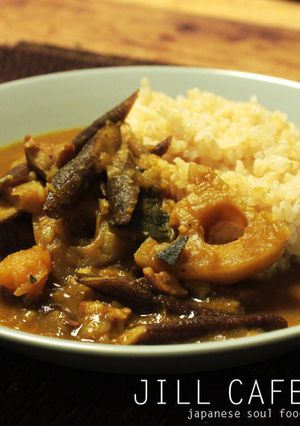 チキンと根菜の和風スパイスカレー-レシピのメイン写真