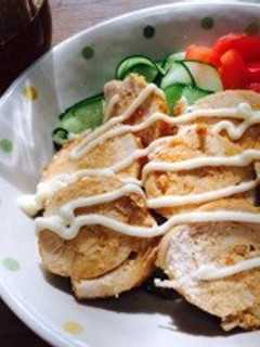 チャーシュー風チキンロール-レシピのメイン写真
