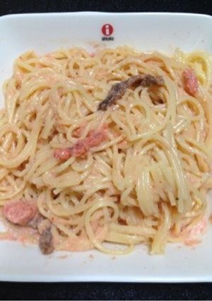 ガーリック明太子アンチョビパスタ-レシピのメイン写真