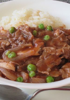 ちゃちゃっとハヤシライス-レシピのメイン写真