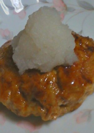 豚こまの和風ハンバーグ-レシピのメイン写真