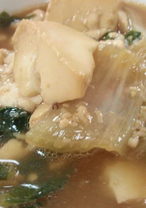 母の味、ヘルシーな豆腐と白菜の甘煮-レシピのメイン写真