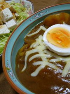 チーズカレーうどん-レシピのメイン写真