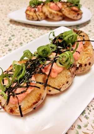 焼き長芋の明太子ソース♪-レシピのメイン写真