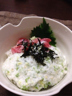 [丼] マグロ山かけ丼-レシピのメイン写真