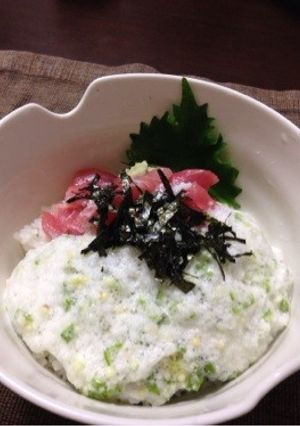 [丼] マグロ山かけ丼-レシピのメイン写真