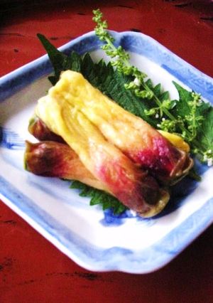 ✾ 花オクラの白梅酢和え ✾-レシピのメイン写真