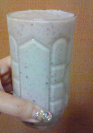 フルーツと牛乳のスムージー-レシピのメイン写真