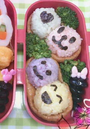 お弁当に♪簡単で可愛いいなり寿司-レシピのメイン写真
