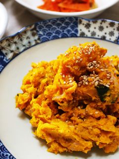 かぼちゃとハムの和風サラダ-レシピのメイン写真