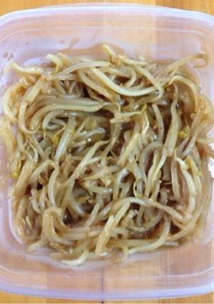 簡単もやしピリ辛おつまみ-レシピのメイン写真