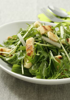 水菜と大根のシャキシャキサラダ-レシピのメイン写真