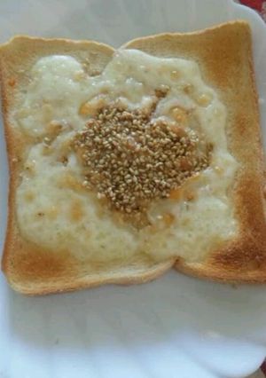 ゴマチーズトースト♪-レシピのメイン写真